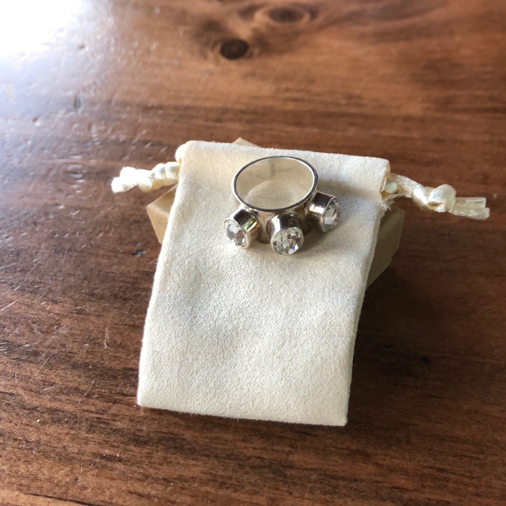 Versani Sterling Silver Gemstone Ring - image 3